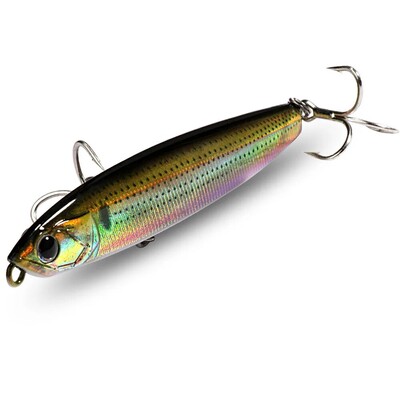 Tonuća olovka mamac 24g 10cm Gravity Transfer Wobbler Swimbait Kit Pesca Jerkbait Hook Popper Pribor za morski ribolov Umjetni mamac