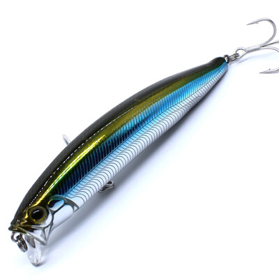 AOCLU Seabass Killer plūduriuojantis vobleris 105 mm 18g 0,1-0,5 m kietas masalas Minnow Jerk žvejybos masalas svorio perkėlimo ilgio užmetimo kabliukai