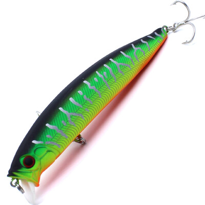 AOCLU Seabass Killer plūduriuojantis vobleris 105 mm 18g 0,1-0,5 m kietas masalas Minnow Jerk žvejybos masalas svorio perkėlimo ilgio užmetimo kabliukai