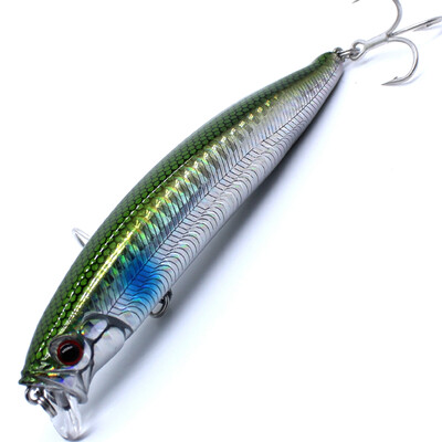 AOCLU Seabass Killer plūduriuojantis vobleris 105 mm 18g 0,1-0,5 m kietas masalas Minnow Jerk žvejybos masalas svorio perkėlimo ilgio užmetimo kabliukai