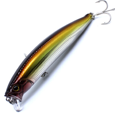 AOCLU Seabass Killer plūduriuojantis vobleris 105 mm 18g 0,1-0,5 m kietas masalas Minnow Jerk žvejybos masalas svorio perkėlimo ilgio užmetimo kabliukai