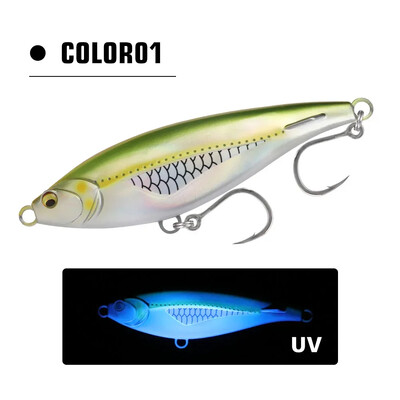 GREENSPIDER 80g 170g Stickbait pieštukinis žvejybos masalas, kintamasis skęstantis krante, užmetimas, dirbtinis kietas masalas, sūraus vandens žvejybos masalas