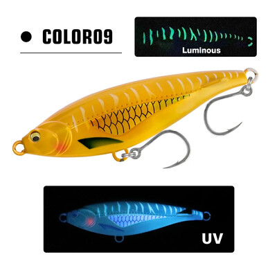 GREENSPIDER 80g 170g Stickbait pieštukinis žvejybos masalas, kintamasis skęstantis krante, užmetimas, dirbtinis kietas masalas, sūraus vandens žvejybos masalas