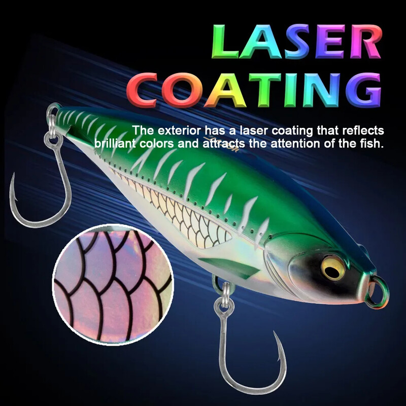 GREENSPIDER 80g 170g Stickbait pieštukinis žvejybos masalas, kintamasis skęstantis krante, užmetimas, dirbtinis kietas masalas, sūraus vandens žvejybos masalas