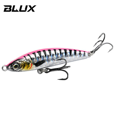 BLUX EXILE 50 grimstošs gravitācijas zīmulis Heavy Stick Makšķerēšanas māneklis 50MM 8G Sālsūdens bez lūpām Minnow Voblera cietās plastmasas ēsma