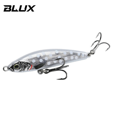BLUX EXILE 50 grimstošs gravitācijas zīmulis Heavy Stick Makšķerēšanas māneklis 50MM 8G Sālsūdens bez lūpām Minnow Voblera cietās plastmasas ēsma