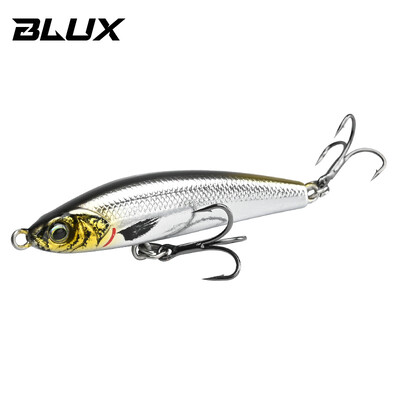 BLUX EXILE 50 grimstošs gravitācijas zīmulis Heavy Stick Makšķerēšanas māneklis 50MM 8G Sālsūdens bez lūpām Minnow Voblera cietās plastmasas ēsma