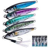 GOTURE 1kom Tonuća olovka mamac 60g 80g 100g 150g Tvrdi mamci Umjetni vobleri 3D Fisheye Bass Carp Ribolovni pribor Swimbait