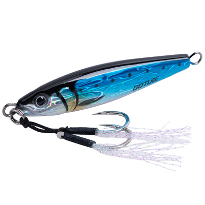 GOTURE 1kom Tonuća olovka mamac 60g 80g 100g 150g Tvrdi mamci Umjetni vobleri 3D Fisheye Bass Carp Ribolovni pribor Swimbait