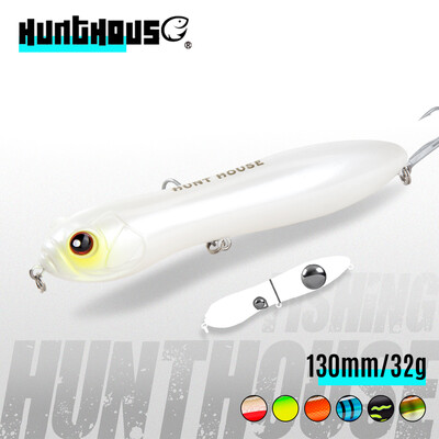 HuntHouse IMAKATSU Trairao topwater lant Pliiatslant long casting kalapüük Bass Pike peibutis Pöörane pinnanoolemäng vali vali