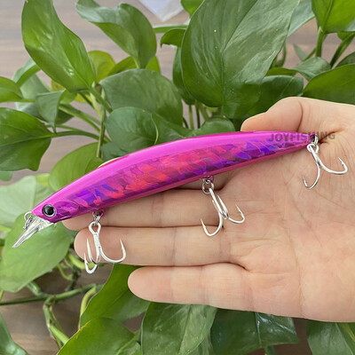 Plaukiojantis Minnow žvejybos masalas 130mm 25g Minnow vobleris pakrantėje Isca Pesca Casting Bass Lydekos karpių žvejybos plastikinis kietas masalas 9100