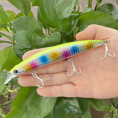Plaukiojantis Minnow žvejybos masalas 130mm 25g Minnow vobleris pakrantėje Isca Pesca Casting Bass Lydekos karpių žvejybos plastikinis kietas masalas 9100
