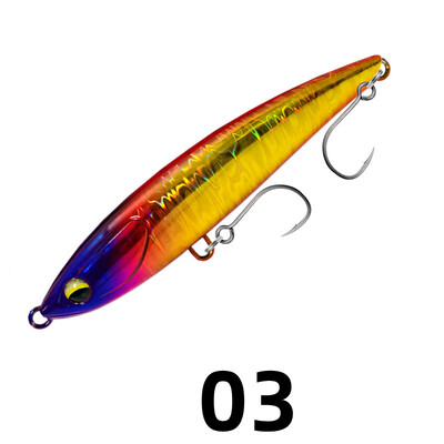 GREENSPIDER 103 mm 30 g skęstantis pieštuku žvejybos masalas Ilgai užmetamas vobleris Dirbtinis kietas masalas sūraus vandens žiemos jūrinės žvejybos masalas