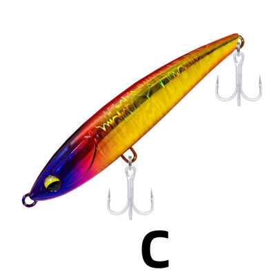 GREENSPIDER 103 mm 30 g skęstantis pieštuku žvejybos masalas Ilgai užmetamas vobleris Dirbtinis kietas masalas sūraus vandens žiemos jūrinės žvejybos masalas