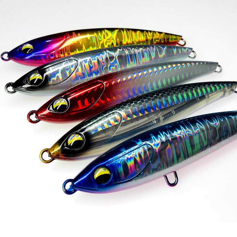 GREENSPIDER 103 mm 30 g skęstantis pieštuku žvejybos masalas Ilgai užmetamas vobleris Dirbtinis kietas masalas sūraus vandens žiemos jūrinės žvejybos masalas