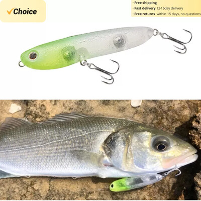 Žvejybos masalas 2023 Topwater Lure Surface Walk The Dog Bass StickBait WTD pieštukas 67 mm 6,5 g namų atsparumo cronuts 67