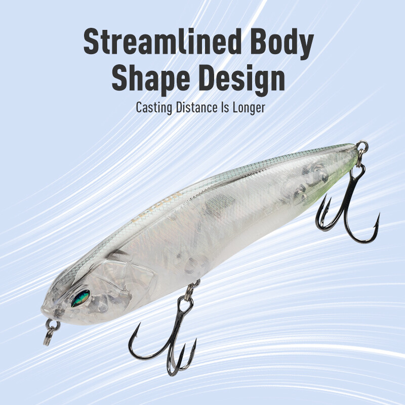 LEYDUN Z-Claw plaukiojantis pieštukas žvejybos masalai 86mm 100mm 120mm Topwater Hard Baits Surface Stickbait Good Action Bass Vobleriai