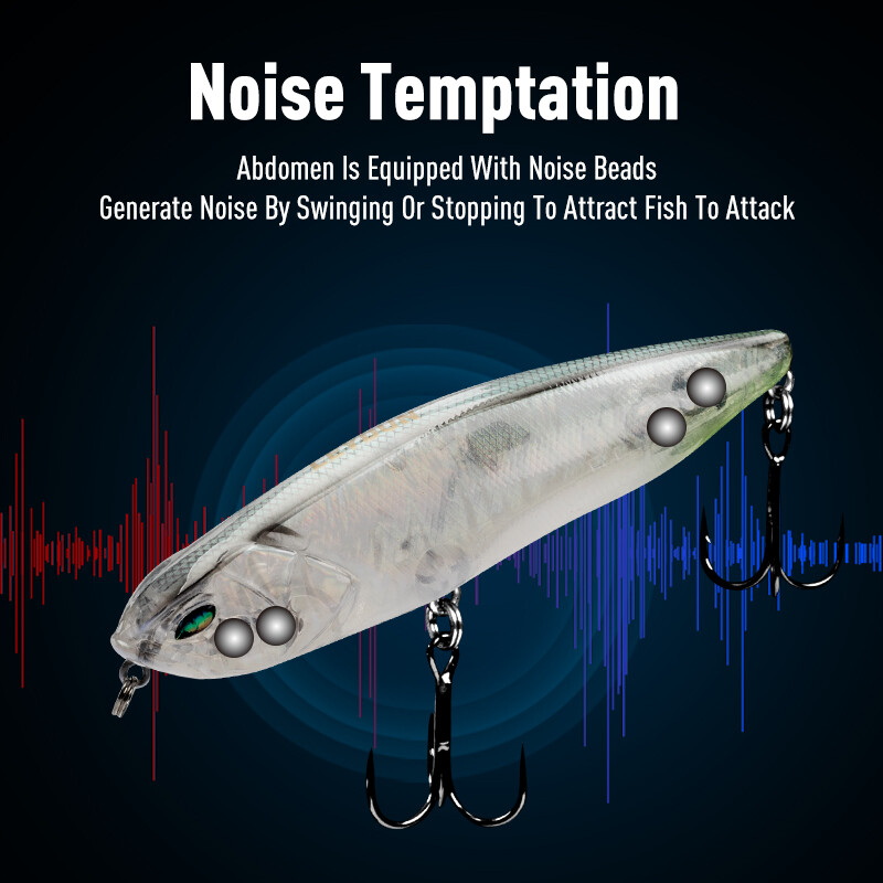 LEYDUN Z-Claw plaukiojantis pieštukas žvejybos masalai 86mm 100mm 120mm Topwater Hard Baits Surface Stickbait Good Action Bass Vobleriai