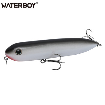 Doggy Walk Pencil Fishing Lure 11cm 13cm Long Casting Popper Splashing Top Water Floating Реалистично действие Твърда стръв