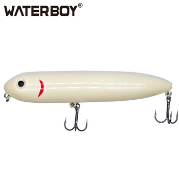 Doggy Walk Pencil Fishing Lure 11cm 13cm Long Casting Popper Splashing Top Water Floating Реалистично действие Твърда стръв