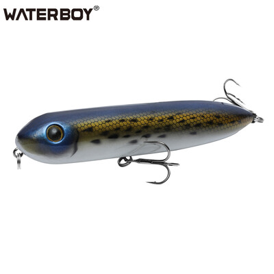 Šuniškas vaikščiojimo pieštukas žvejybos masalas 11 cm 13 cm ilgas užmetimas, purslų viršus, plaukiojantis vandenyje, gyvybingas veiksmo kietas masalas