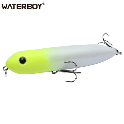 Šuniškas vaikščiojimo pieštukas žvejybos masalas 11 cm 13 cm ilgas užmetimas, purslų viršus, plaukiojantis vandenyje, gyvybingas veiksmo kietas masalas