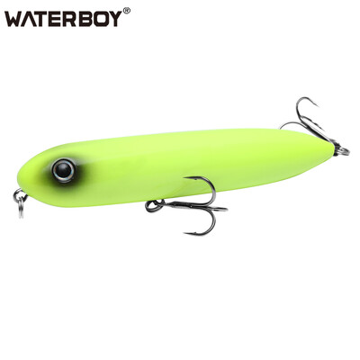 Šuniškas vaikščiojimo pieštukas žvejybos masalas 11 cm 13 cm ilgas užmetimas, purslų viršus, plaukiojantis vandenyje, gyvybingas veiksmo kietas masalas