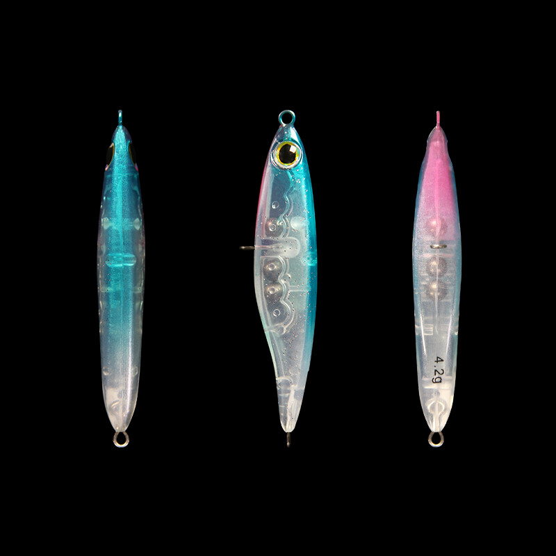 LETOYO 2,9 g / 4,2 g skęstantis pieštukų masalas, mini Horizontal Tremor, skęstantis kietas masalas, pilnai plaukiojantis upėtakių masalas