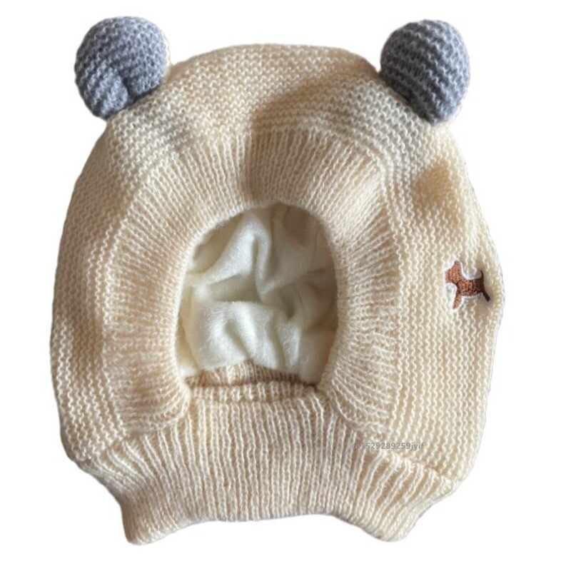 Căciulă caldă de iarnă pentru câini Căciuli pentru urechi Protecție împotriva zgomotului Huse pentru urechi pentru animale de companie Rezistente pentru urechi pentru animalele de companie Accesorii pentru cățeluși mici și mijlocii