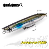 Hunthouse Fishing Topwater Popper Pencil Lure 130mm 30g Sālsūdens peldošas virsmas WTD Stickbait Wobble jūras asaru tunzivju piederumiem