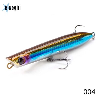 Hunthouse Fishing Topwater Popper Pencil Lure 130mm 30g Sālsūdens peldošas virsmas WTD Stickbait Wobble jūras asaru tunzivju piederumiem
