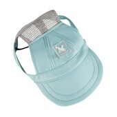 Naminių gyvūnėlių beisbolo kepurė Kvėpuojanti beisbolo kepurė lauko kepurė nuo saulės su dangteliu su skylutėmis ausims puošniai apsirengti sportinė naminių gyvūnėlių kepurė šuniui