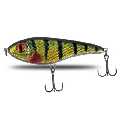 TSUYOKI Musky Jerkbaits Slow Sking Slider Lures 90mm/105mm Loud Sound Crankbaits Westin Lure Jerkbait Fishing for Pike Walleye