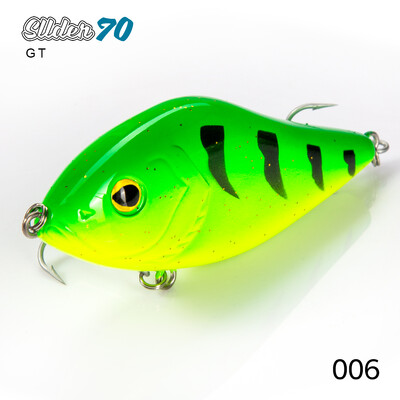 Hunthouse VIB zvejas māneklis Jerkbait zīmulis Crankbait 70mm/17g 100mm/47g lēni grimstošs VMC āķis mākslīgās cietās ēsmas līdakām