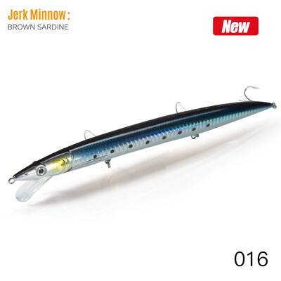 Hunthouse Sandeel Minnow masalai 143mm / 14g 173mm / 23g 208mm / 33g dirbtinis vobleris, ilgas užmetimas lazdeles jaukas upėtakis Pesca