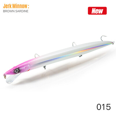 Hunthouse Sandeel Minnow masalai 143mm / 14g 173mm / 23g 208mm / 33g dirbtinis vobleris, ilgas užmetimas lazdeles jaukas upėtakis Pesca