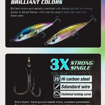 GREENSPIDER Topwater Pencil Lure Примамка за морски риболов 170 mm 90 g Amberjack Kingfish Tuna GT Bait Нова примамка