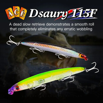 GREENSPIDER Short Lip Minnow Lure Потъваща риболовна примамка Treble Hook Laser Coating Body Реалистични изкуствени твърди примамки за риболов