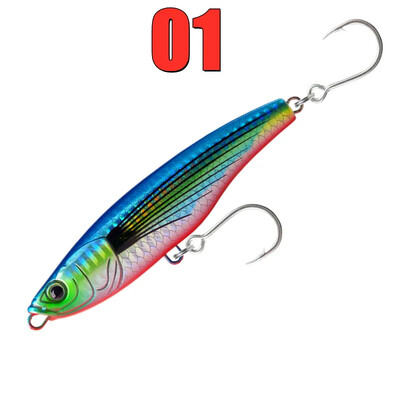 GREENSPIDER jūrinės žvejybos masalas Stickbait pieštukų masalas, skęstantis 110 mm, 50 g GT, dirbtinis masalas žvejybai sūriame vandenyje