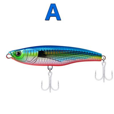 GREENSPIDER jūrinės žvejybos masalas Stickbait pieštukų masalas, skęstantis 110 mm, 50 g GT, dirbtinis masalas žvejybai sūriame vandenyje