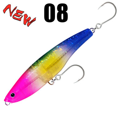 GREENSPIDER jūrinės žvejybos masalas Stickbait pieštukų masalas, skęstantis 110 mm, 50 g GT, dirbtinis masalas žvejybai sūriame vandenyje