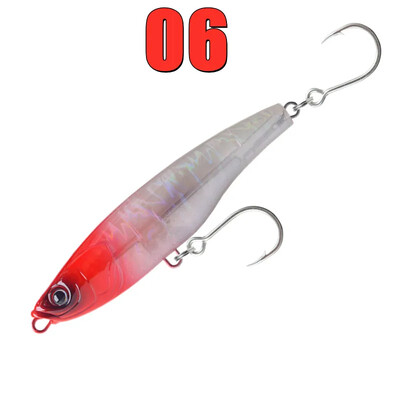 GREENSPIDER jūrinės žvejybos masalas Stickbait pieštukų masalas, skęstantis 110 mm, 50 g GT, dirbtinis masalas žvejybai sūriame vandenyje