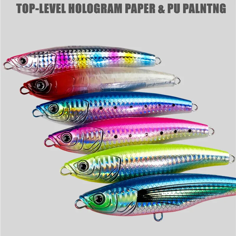 GREENSPIDER jūrinės žvejybos masalas Stickbait pieštukų masalas, skęstantis 110 mm, 50 g GT, dirbtinis masalas žvejybai sūriame vandenyje