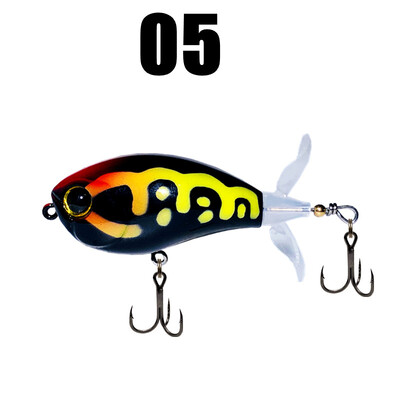 GREENSPIDER Topwater Whopper Popper žvejybos masalas 7,3 g 10,5 g dirbtinis masalas Kietas Popper Minkštas besisukantis uodegos žvejybos reikmenys