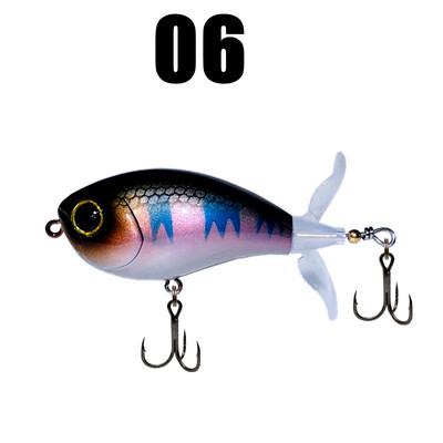 GREENSPIDER Topwater Whopper Popper žvejybos masalas 7,3 g 10,5 g dirbtinis masalas Kietas Popper Minkštas besisukantis uodegos žvejybos reikmenys