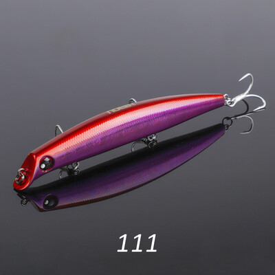 NOEBY Sasuke Minnow žvejybos masalai 12 cm 16 g 15 cm 24 g plaukiojantys vobleriai be lūpų dirbtinis kietas masalas basų lydekų žvejybos masalas