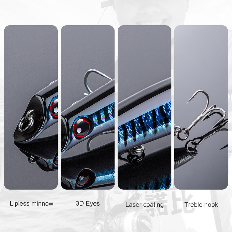 NOEBY Sasuke Minnow žvejybos masalai 12 cm 16 g 15 cm 24 g plaukiojantys vobleriai be lūpų dirbtinis kietas masalas basų lydekų žvejybos masalas