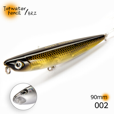 Hunthouse D02 Sparrow Ceruza Felszíni horgászcsali Topwater Stickbaits 90/120mm 11.5/26g Top Walkers pesca Bass Tackle