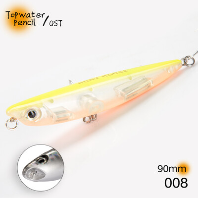 Hunthouse D02 Sparrow Ceruza Felszíni horgászcsali Topwater Stickbaits 90/120mm 11.5/26g Top Walkers pesca Bass Tackle