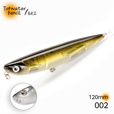 Hunthouse D02 Sparrow Ceruza Felszíni horgászcsali Topwater Stickbaits 90/120mm 11.5/26g Top Walkers pesca Bass Tackle